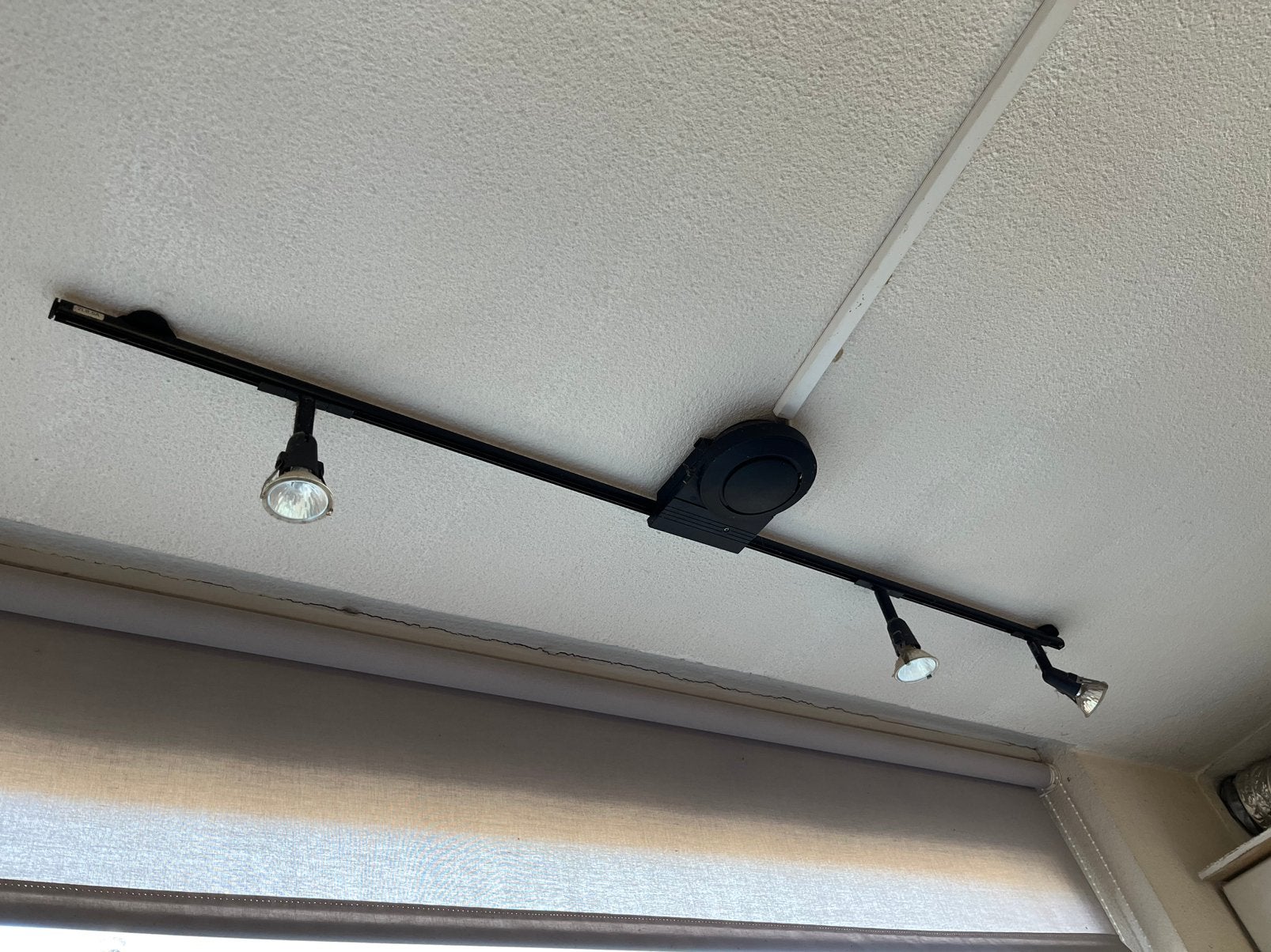 Halogeen spot rails met voeding, Ophalen, Halogeen, Geschikt voor wandmontage, Gebruikt