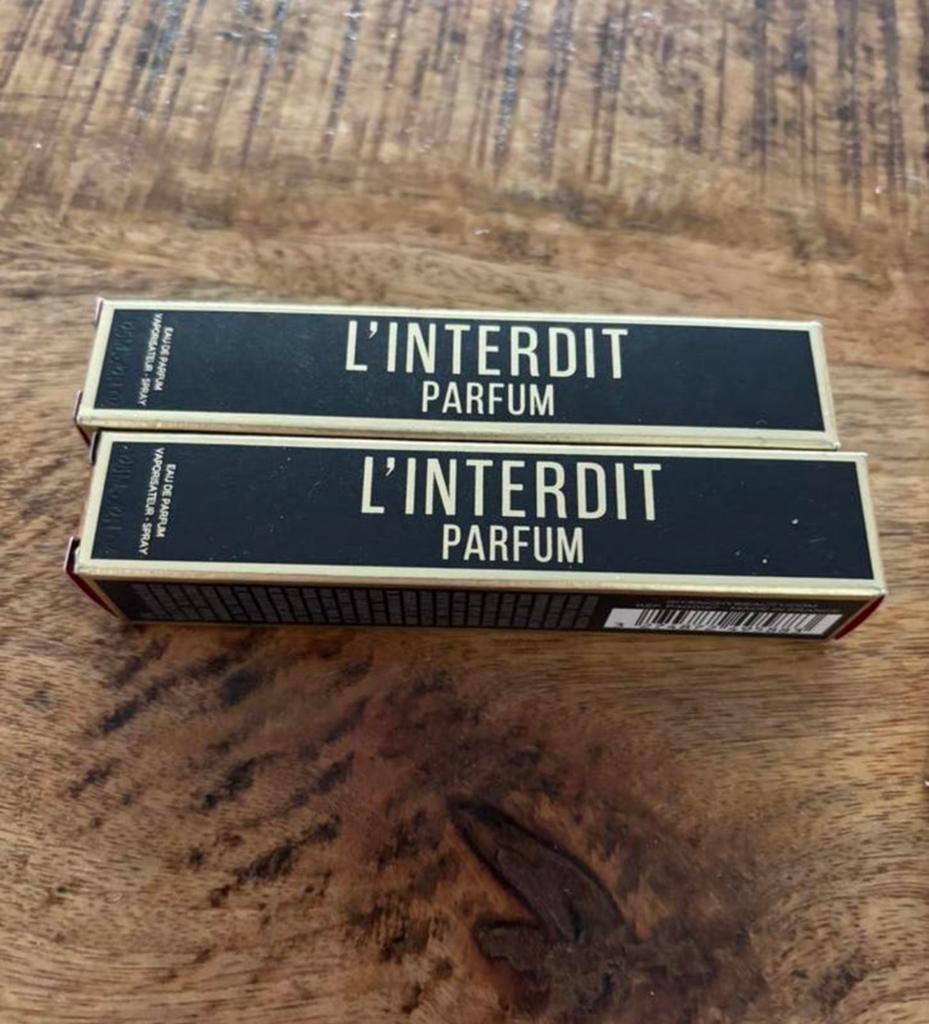 GIVENCHY L'INTERDIT parfum /2 x 12,50ml, Ophalen of Verzenden, Nieuw