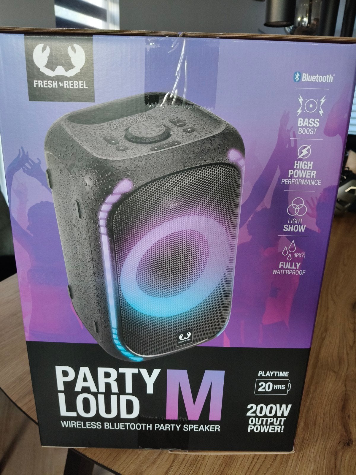 Fresh 'n Rebel Party Loud M Bluetooth Speaker - Nieuw, Computers en Software, Pc speakers, Ophalen of Verzenden, Nieuw, Fresh 'n Rebel