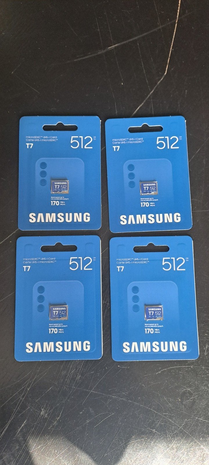 Samsung MicroSDXC UHS-I Card 512GB T7 - Nieuw en Geseald, Nieuw, Ophalen of Verzenden, Geschikt voor 4K video, Samsung