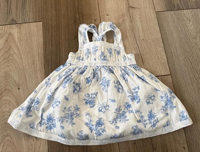 Baby girl dress maat 80, Kinderen en Baby's, Babykleding | Maat 80, Ophalen of Verzenden, Zo goed als nieuw, Meisje, Jurkje of Rokje
