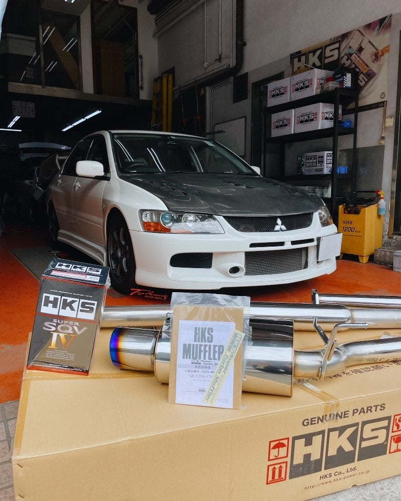 HKS Super Turbo Muffler uitlaat - Lancer Evolution 7 8 CT9A, Ophalen of Verzenden