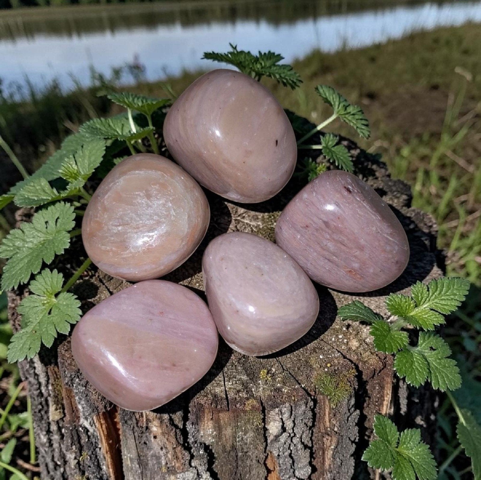 Thuliet knuffelstenen, Ophalen of Verzenden, Mineraal