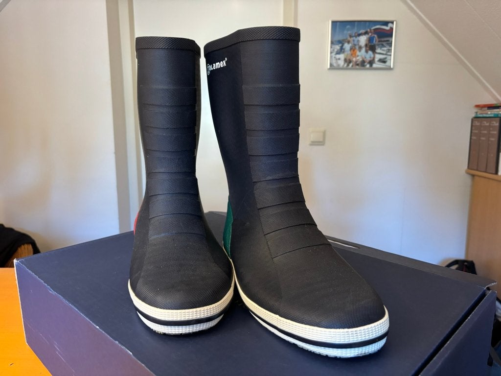 nieuwe Talamex Rubberen Zeillaarzen (Hoog Model) – Maat 45, Watersport en Boten, Ophalen, Nieuw, Dame of Heer, Bootschoenen