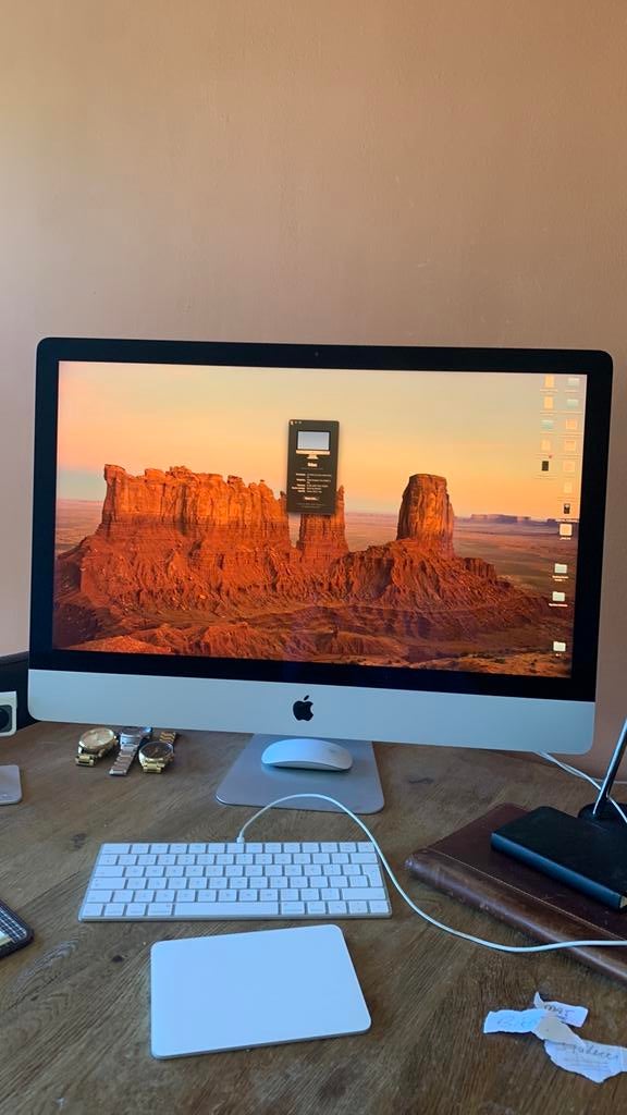 Imac 27 ‘ 5K 2020 model weinig gebruikt!, Ophalen of Verzenden, Zo goed als nieuw, IMac, 3 tot 4 Ghz