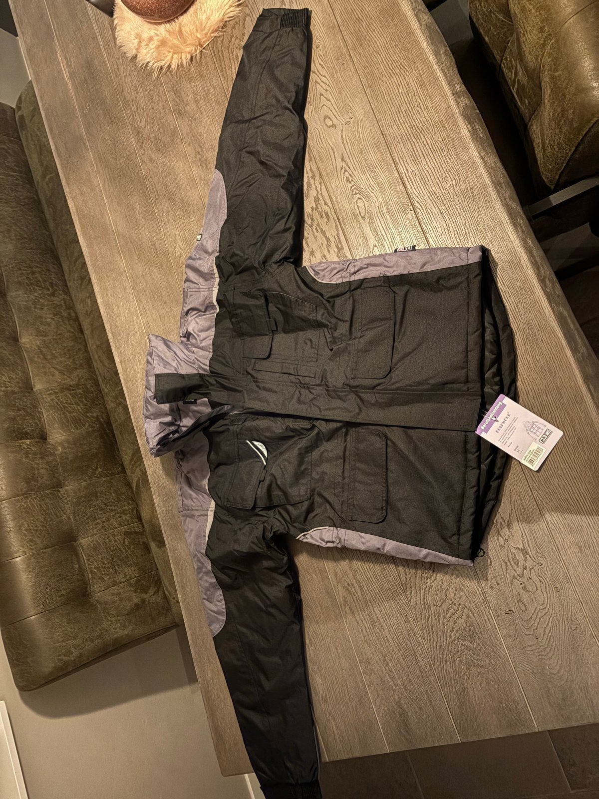 BESTWORK Werkjas - Waterdicht & Winddicht - Maat M, Kleding | Heren, Ophalen of Verzenden, Nieuw, Maat 48/50 (M), Zwart