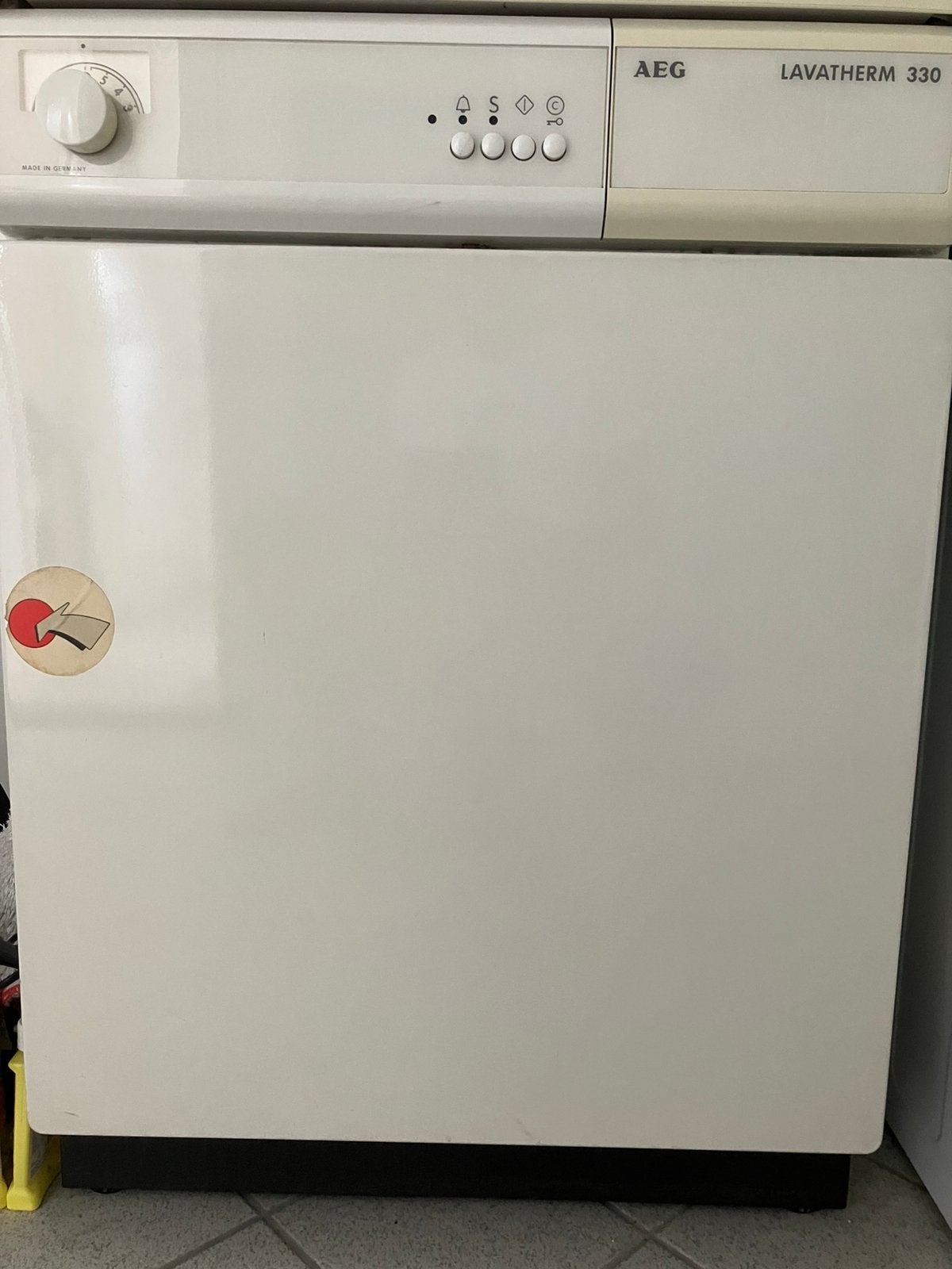 Wasdroger, Ophalen, 6 tot 8 kg, Gebruikt, Luchtafvoer