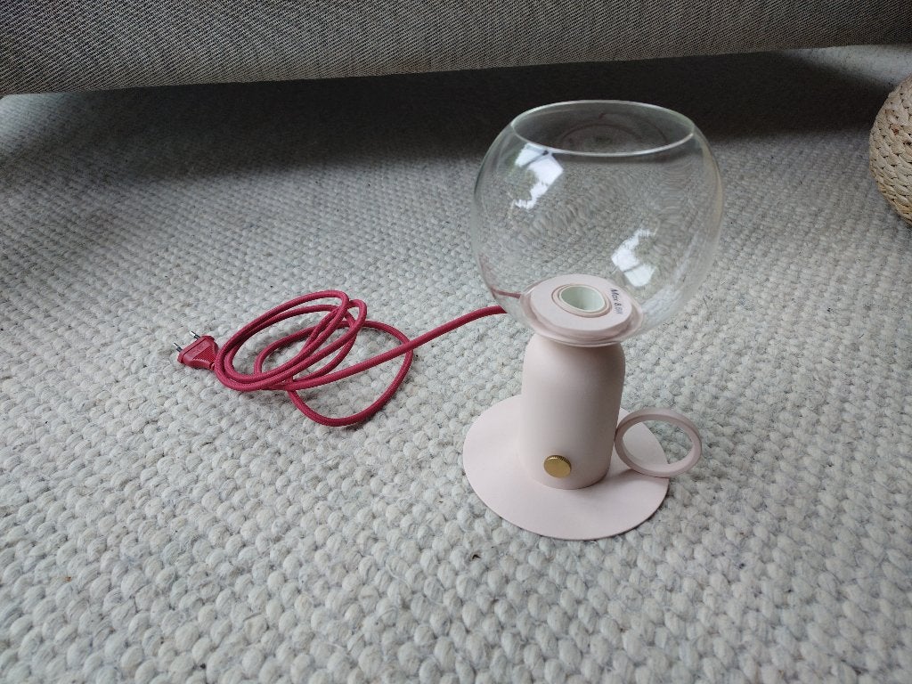 Lamp dimbaar Ikea Askmuller, 24 cm, Met schakelaar, E14 (klein), Ophalen of Verzenden
