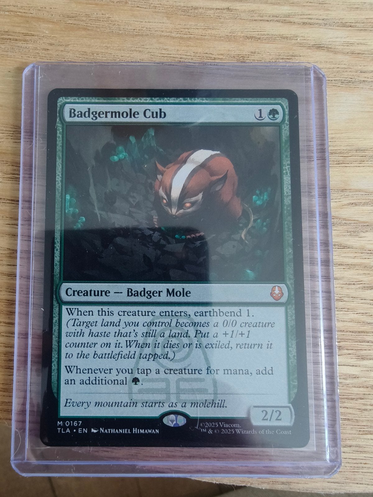 Badgermole Cub (Avatar: The Last Airben, Ophalen of Verzenden, Zo goed als nieuw, Losse kaart