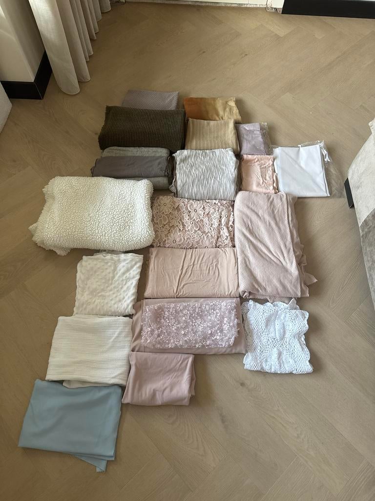 Newborn fotografie doeken/plaids set gratis af te halen, Ophalen, Gebruikt, Minder dan 70 cm, Overige typen