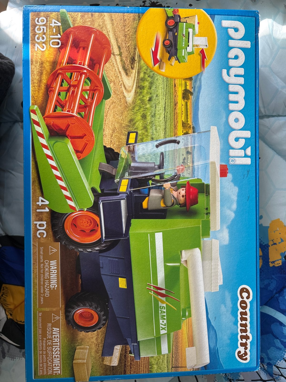 Playmobil Country 9532 Maaidorser - Nieuw in doos, Kinderen en Baby's, Complete set, Voertuig, Nieuw, Ophalen of Verzenden