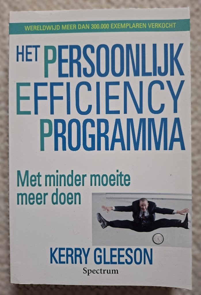 Het persoonlijk efficiency programma - Kerry Gleeson, Ophalen of Verzenden, Zo goed als nieuw