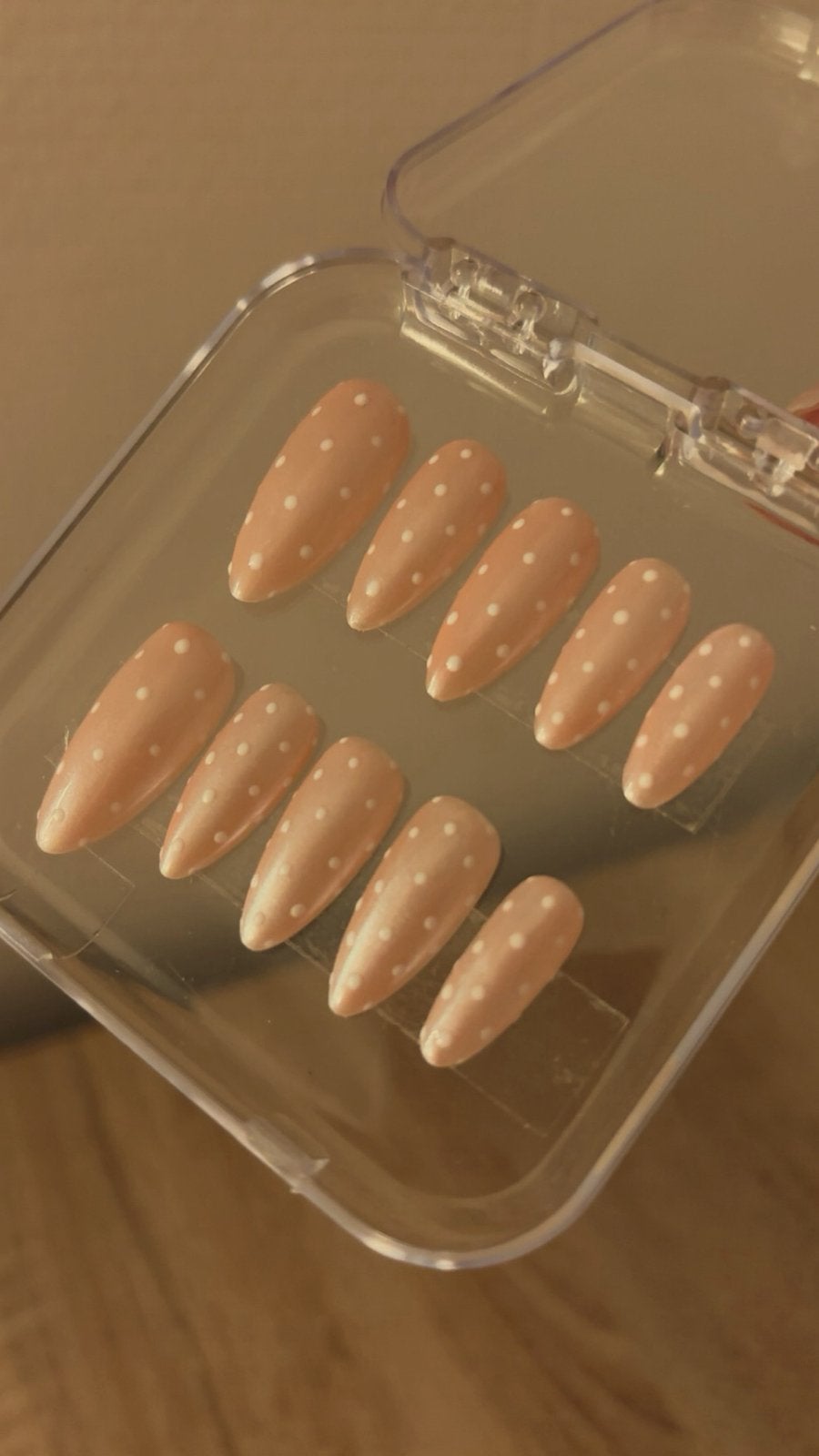 Plaknagels - press on nails, Ophalen of Verzenden, Nieuw, Roze, Handen en Nagels