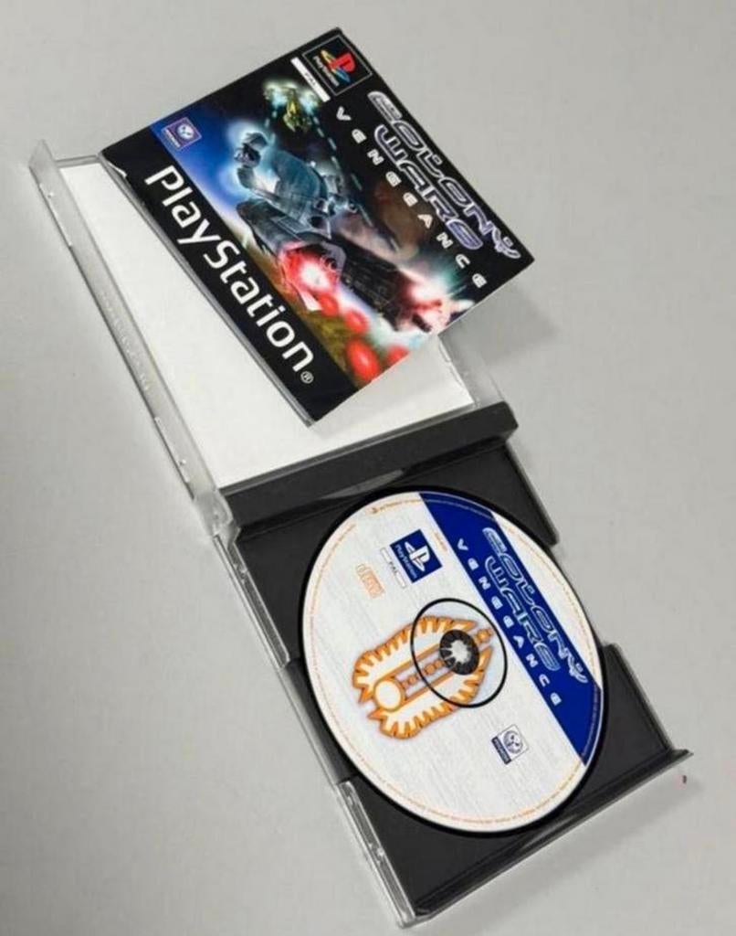 Sony Playstation 1 PS1 Colony Wars Vengeance + boekje PAL, Avontuur en Actie, 1 speler, Ophalen of Verzenden, Zo goed als nieuw