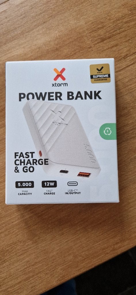 Partij 260x Xtorm Go2 Powerbank 5.000mAh Wit - NIEUW IN DOOS, Ophalen of Verzenden, Nieuw, Xtorm