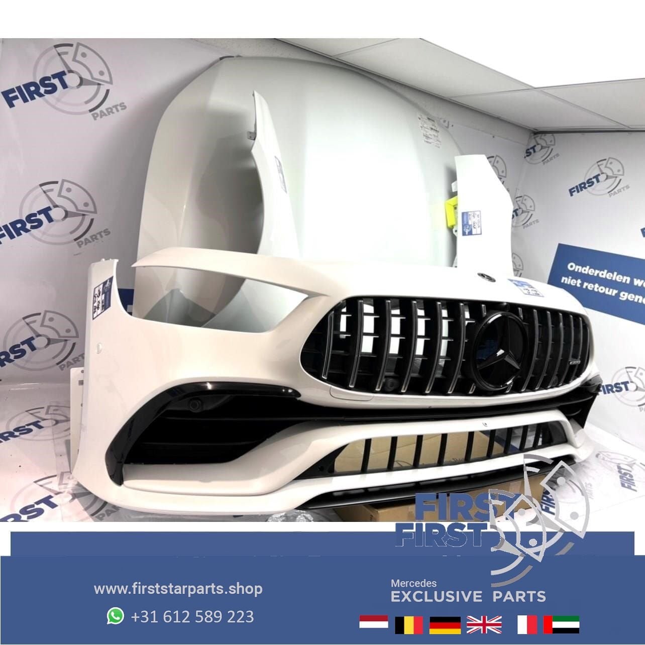 X290 W290 GT43 GT53 AMG VOORKOP COMPLEET Mercedes 2018-2022, Auto-onderdelen, Gebruikt, -, Voor, Ophalen of Verzenden