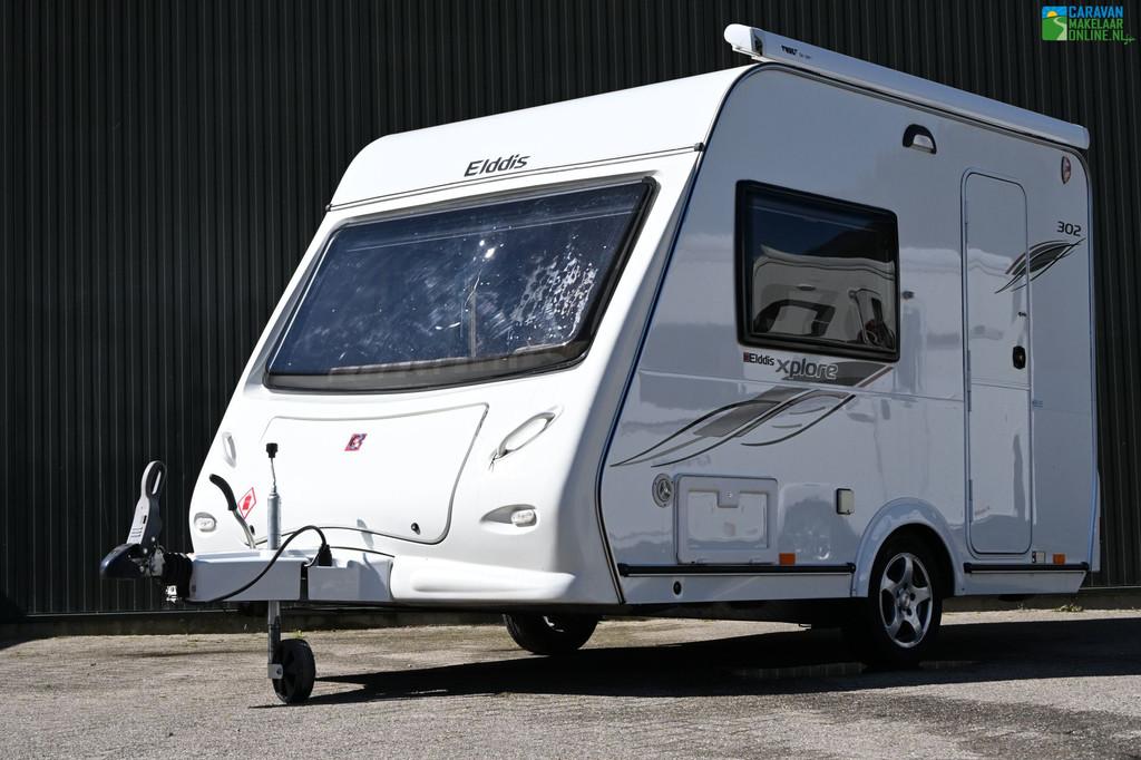 Elddis Xplore 302 Cass.luifel Fietsdrager Voortent Lichtgew, Caravans en Kamperen, Elddis, Tot en met 2, Bedrijf, 750 - 1000 kg