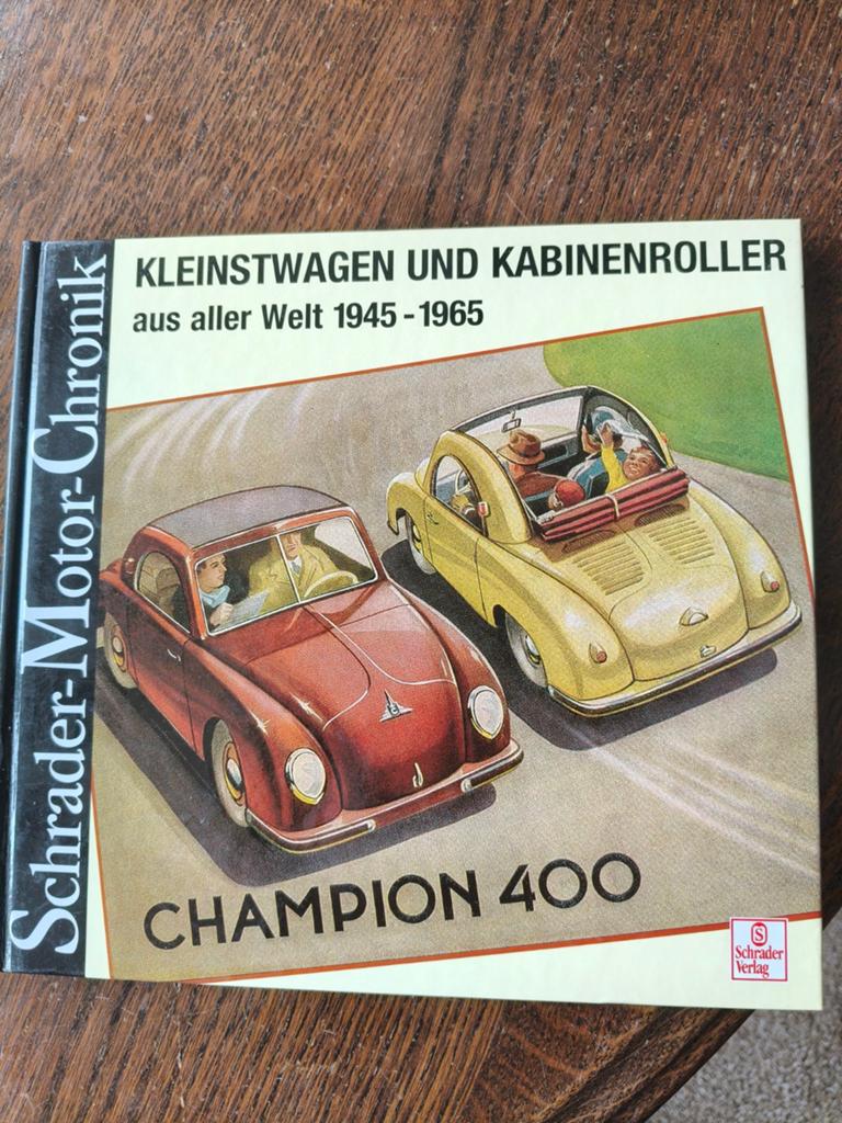 Kleinstwagen & Kabinenroller 1945-1965 - Schrader Motor, Ophalen of Verzenden, Gelezen, Algemeen, Schrader