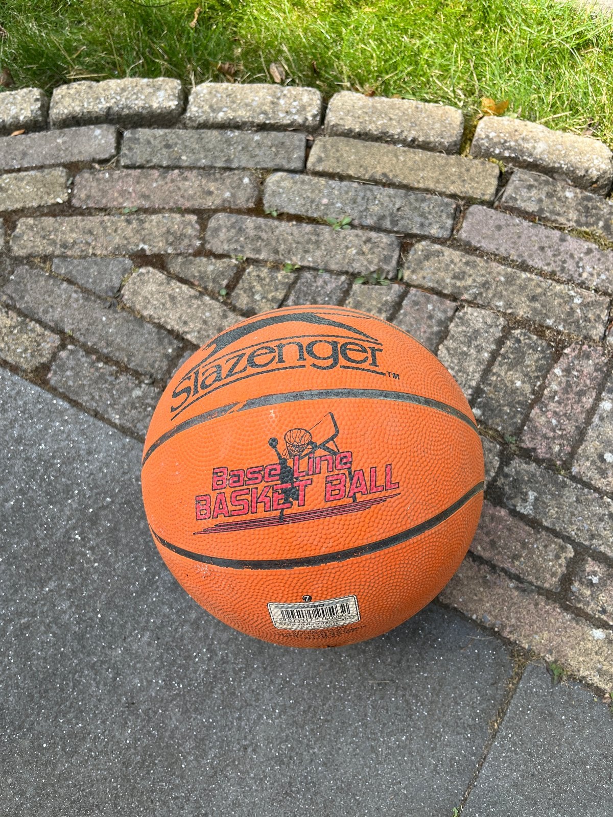 Slazenger Baseline Basketbal, Ophalen, Gebruikt, Bal