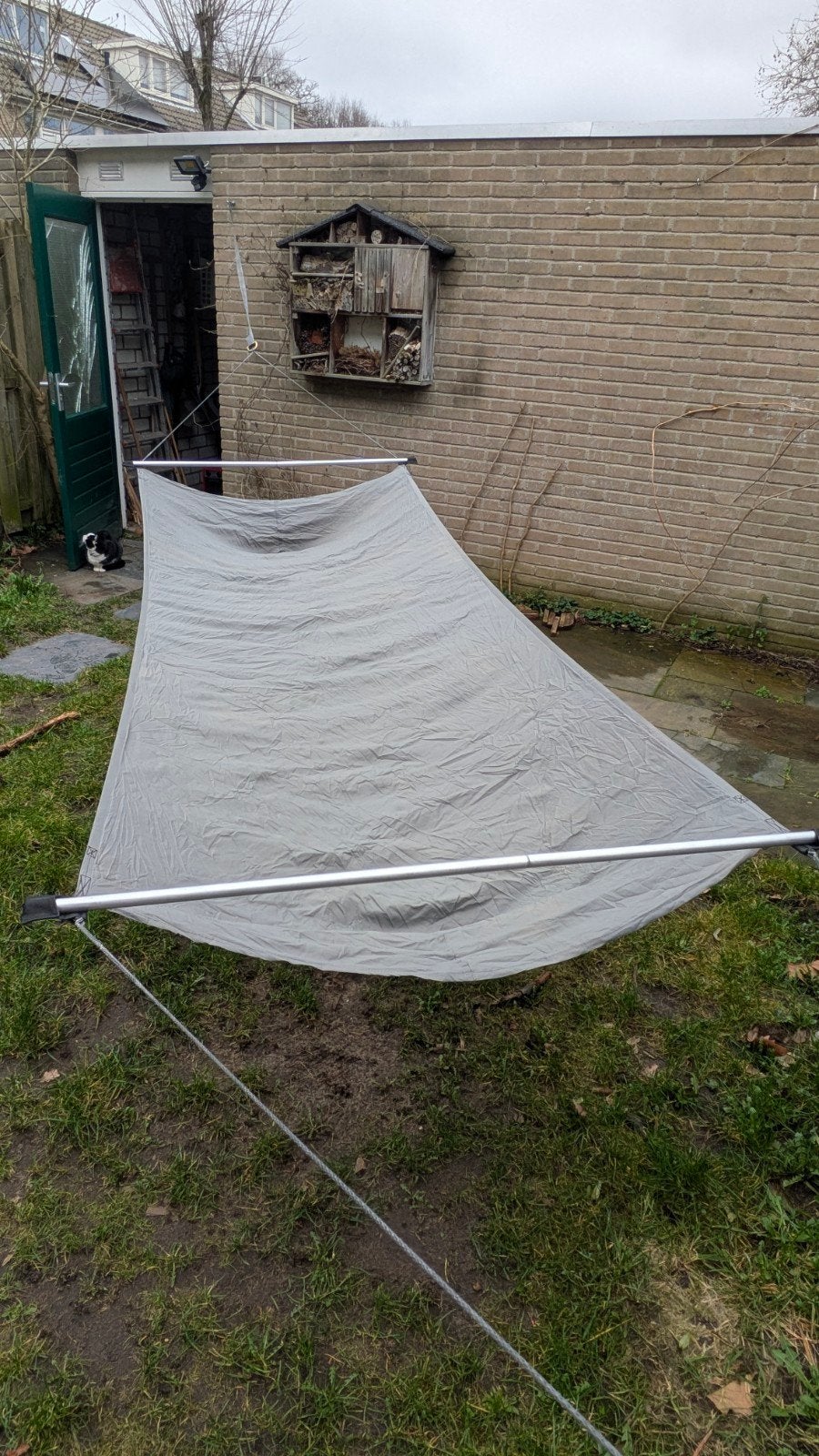 Lichtgewicht hangmat (bridge hammock), Ophalen of Verzenden, Zo goed als nieuw, Tot en met 2