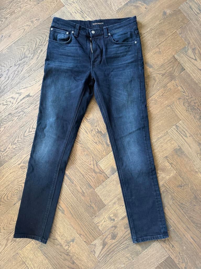 Nudie jeans 32/32, Ophalen of Verzenden, Zo goed als nieuw, Blauw, W32 (confectie 46) of kleiner