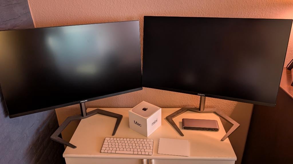 Apple Mac Mini M4 16GB - 512GB - 32 inch 4K IPS - compleet, 32 inch, SSD, Nieuw, Mac Mini