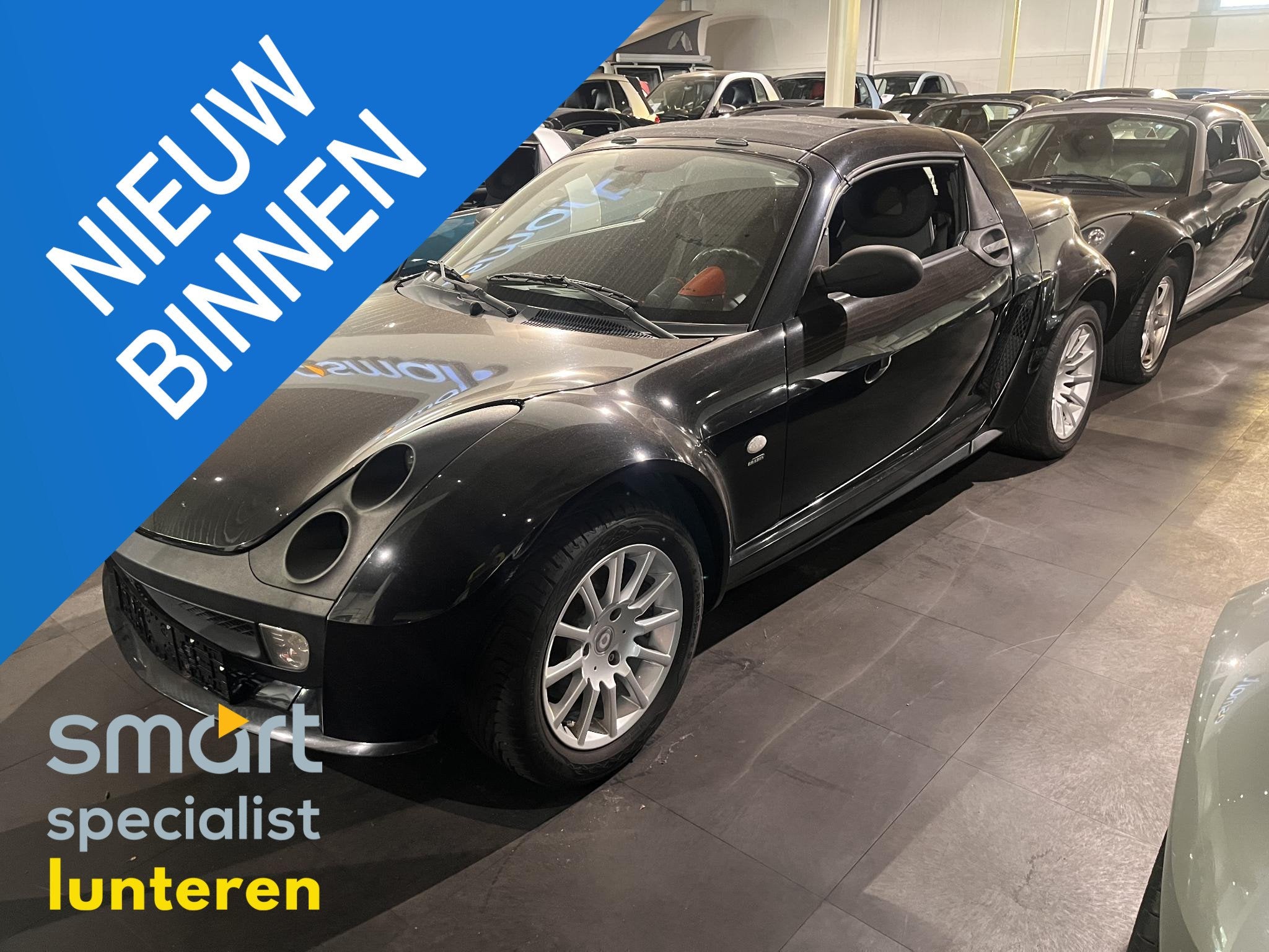smart roadster 0.7 affection einde zomer sale!, Auto's, Automaat, Gebruikt, 82 pk, Roadster