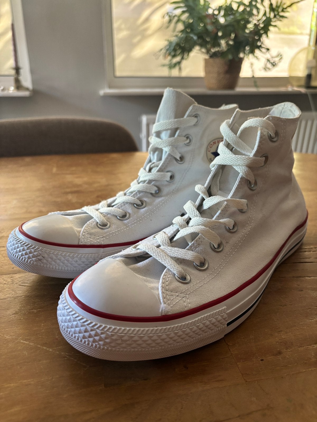 Converse All Star sneakers heren wit mt44 als nieuw, Ophalen of Verzenden, Zo goed als nieuw, Overige typen