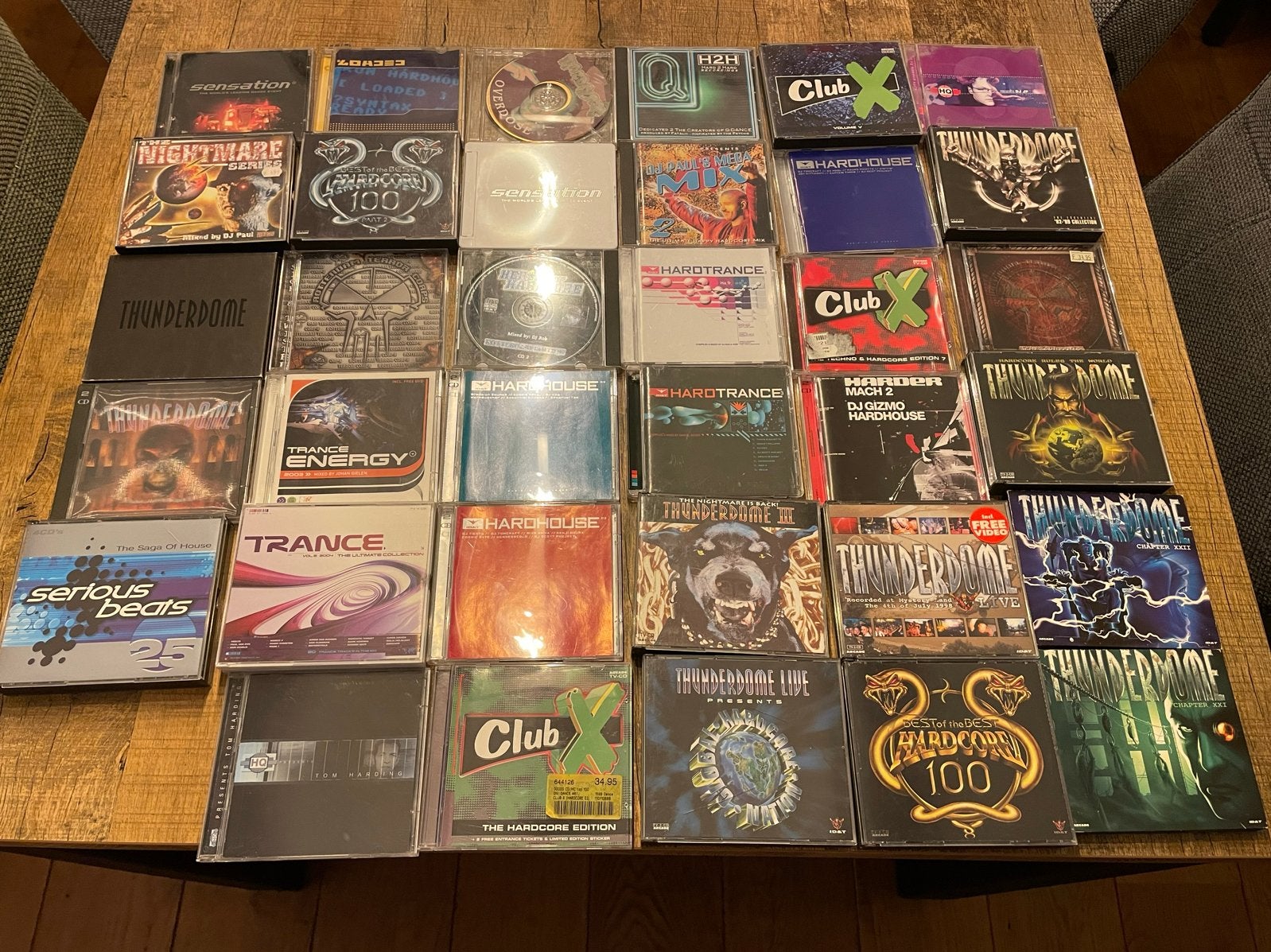 Grote collectie Hardcore, Trance en Hardhouse CD's, Ophalen, Gebruikt, Hardcore, Verzamelalbum