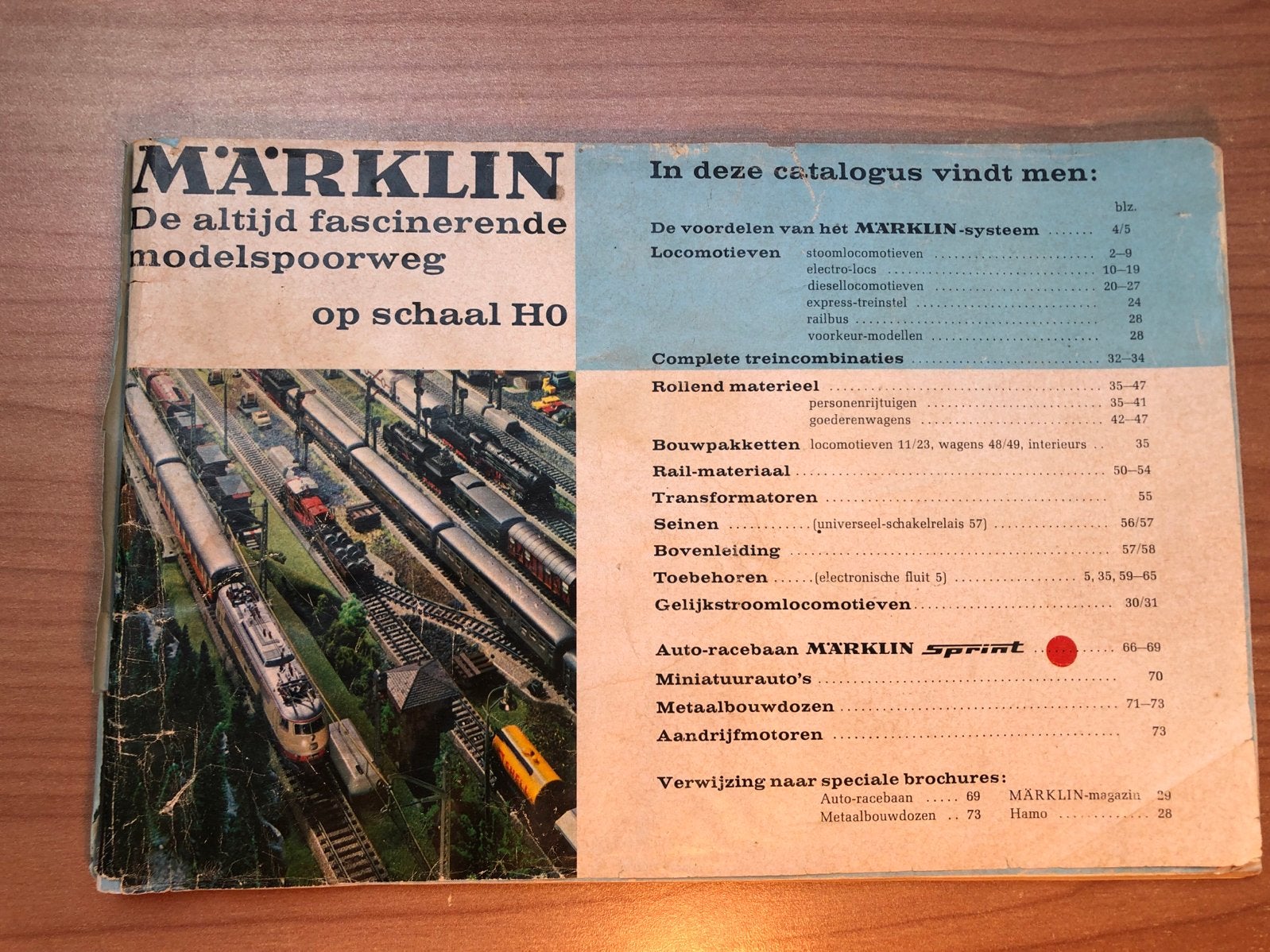 Märklin Modelspoorweg Catalogus HO - De Altijd Fascinerende, Wisselstroom, Gebruikt, Analoog, Märklin