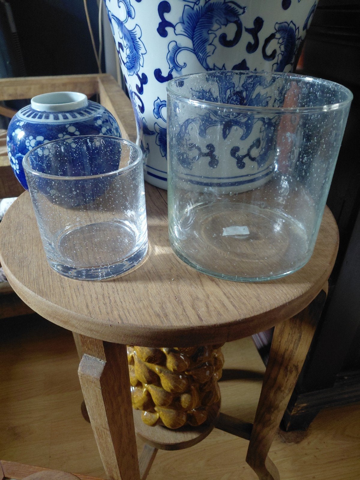 Set landelijke bubble windlichten, Ophalen