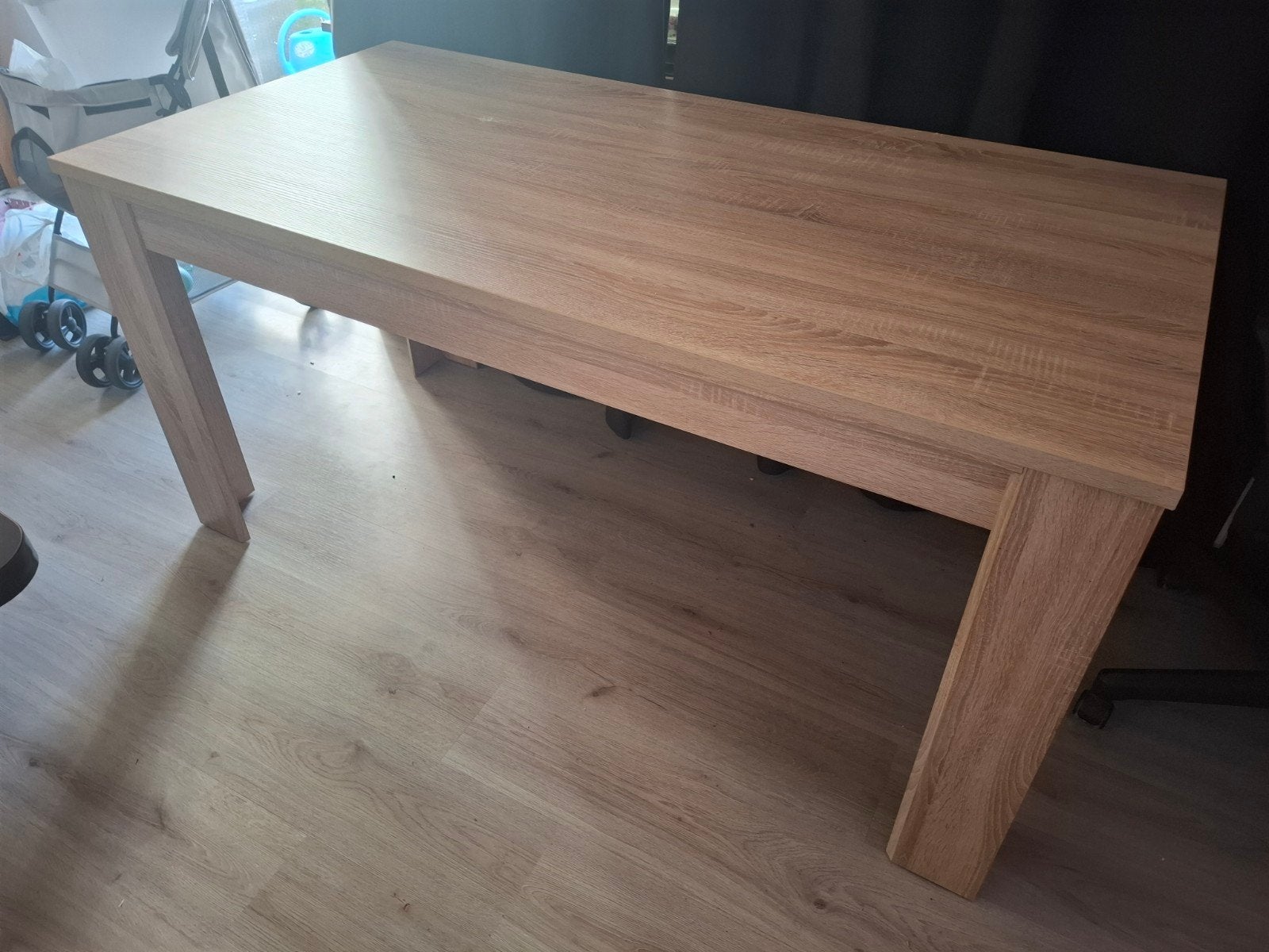 Eethoektafel, Huis en Inrichting, Ophalen, 50 tot 100 cm, Zo goed als nieuw, 150 tot 200 cm