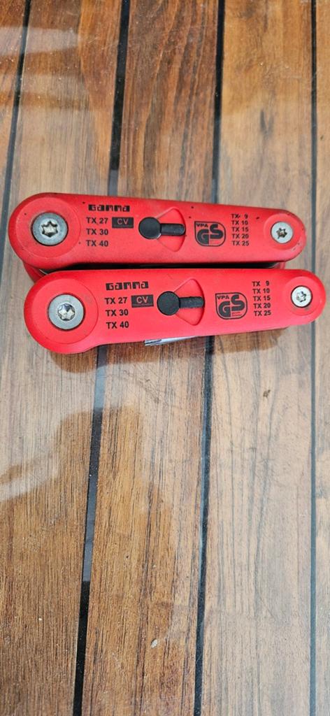 Gamma Torx sleutelset (2 stuks), Ophalen of Verzenden, Gebruikt