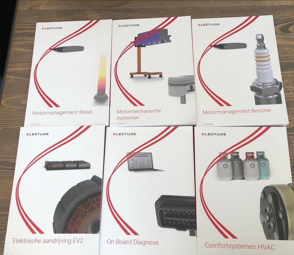 3e jaar Nieuwe Electude Classroom schoolboeken autotechniek, Boeken, Ophalen of Verzenden, Beta, Nieuw, MBO