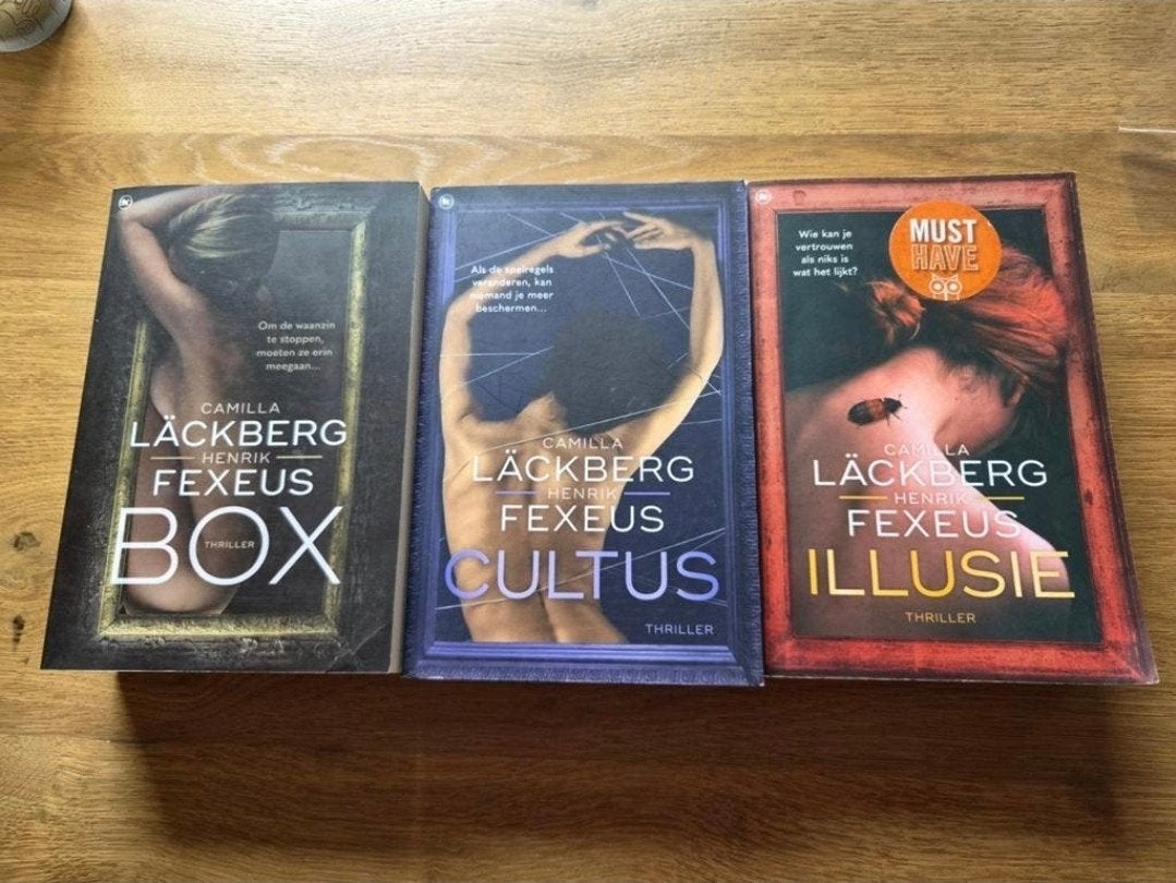 Trilogie camilla lackberg, Ophalen of Verzenden, Gelezen