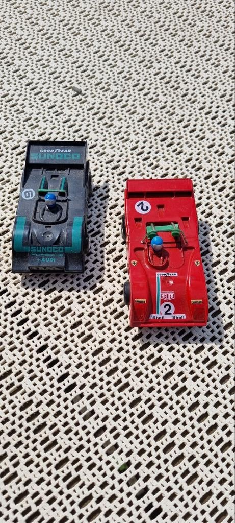 Polistil Slot Cars - Vintage Raceauto's (2 stuks), Kinderen en Baby's, Speelgoed | Racebanen, Ophalen of Verzenden