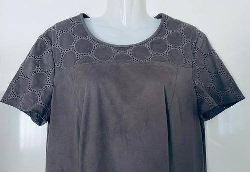 Gerry Weber suèdelook jurk maat 44 [v], Zwart, Maat 42/44 (L), Ophalen of Verzenden, Zo goed als nieuw