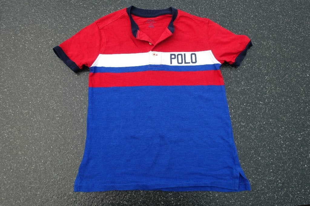 Ralph Lauren shirt.   7  jaar, Kinderen en Baby's, Kinderkleding | Maat 116, Ophalen of Verzenden, Zo goed als nieuw, Shirt of Longsleeve