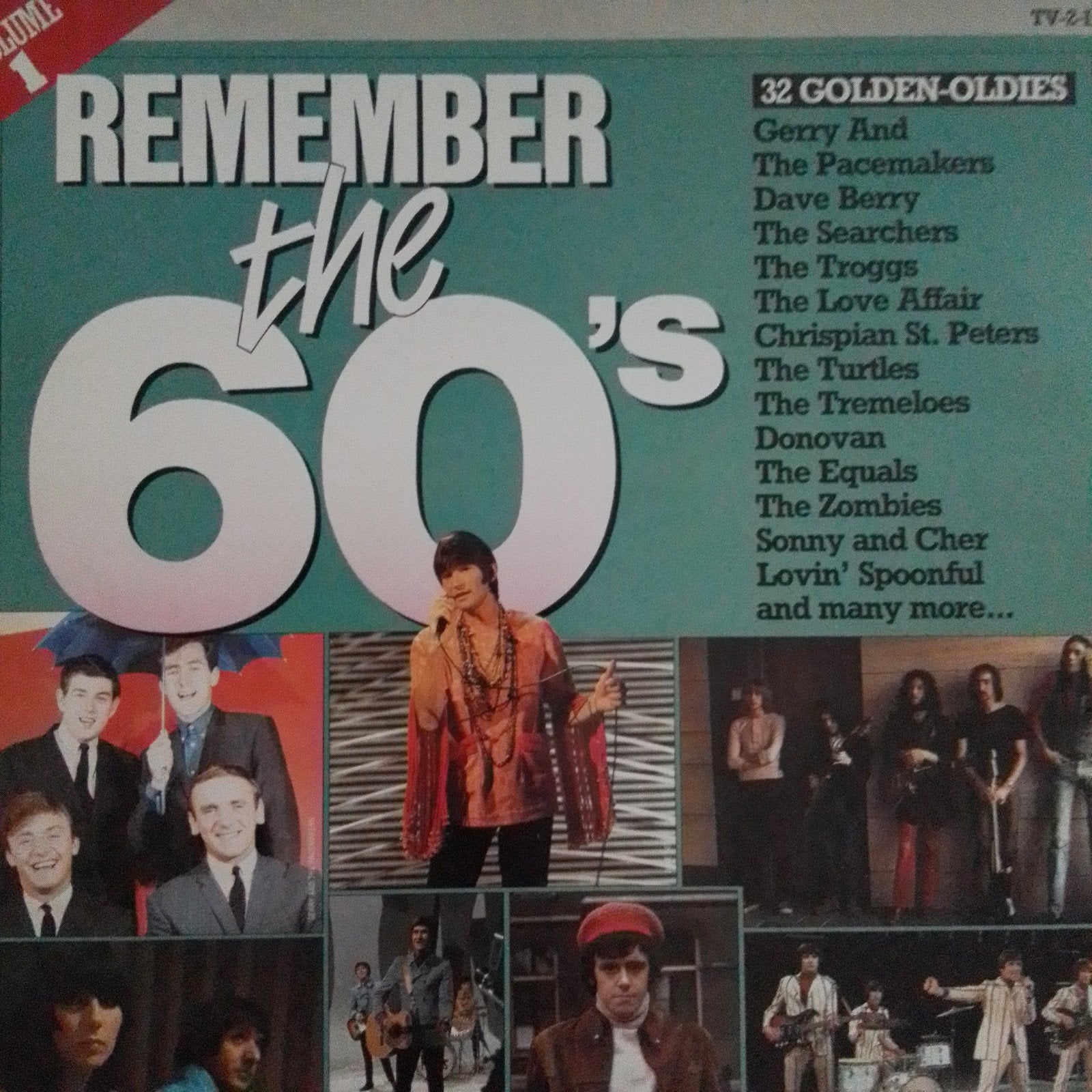Dubbel LP: Remember The 60's Volume 1. Met oa The Searchers., Inclusief binnenhoes, Ophalen of Verzenden, Gebruikt, Dubbel-LP