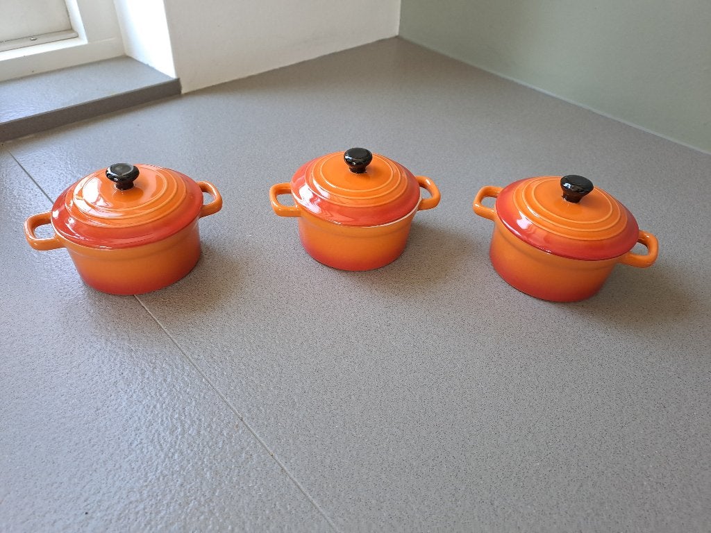 Cocotte, Overige typen, Met handvatten, Ophalen of Verzenden, Zo goed als nieuw