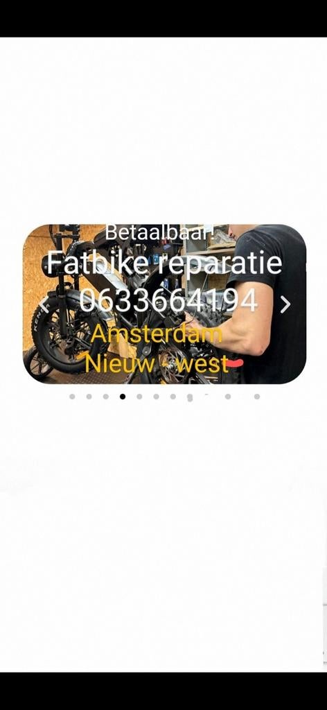 Fatbike reparatie, Ophalen of Verzenden