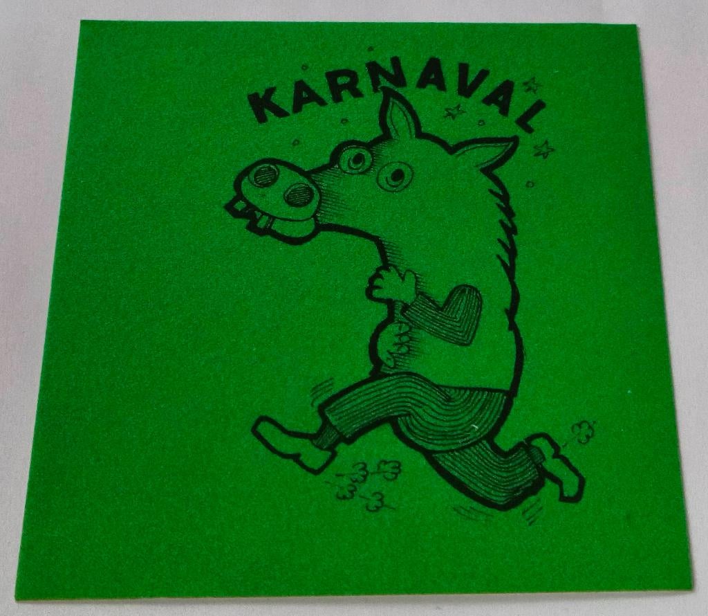 Sticker Karnaval, Ophalen of Verzenden, Zo goed als nieuw, Overige typen