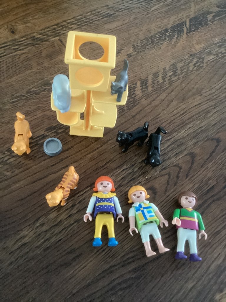 Playmobil, kattenkrabpaal, Ophalen of Verzenden, Gebruikt