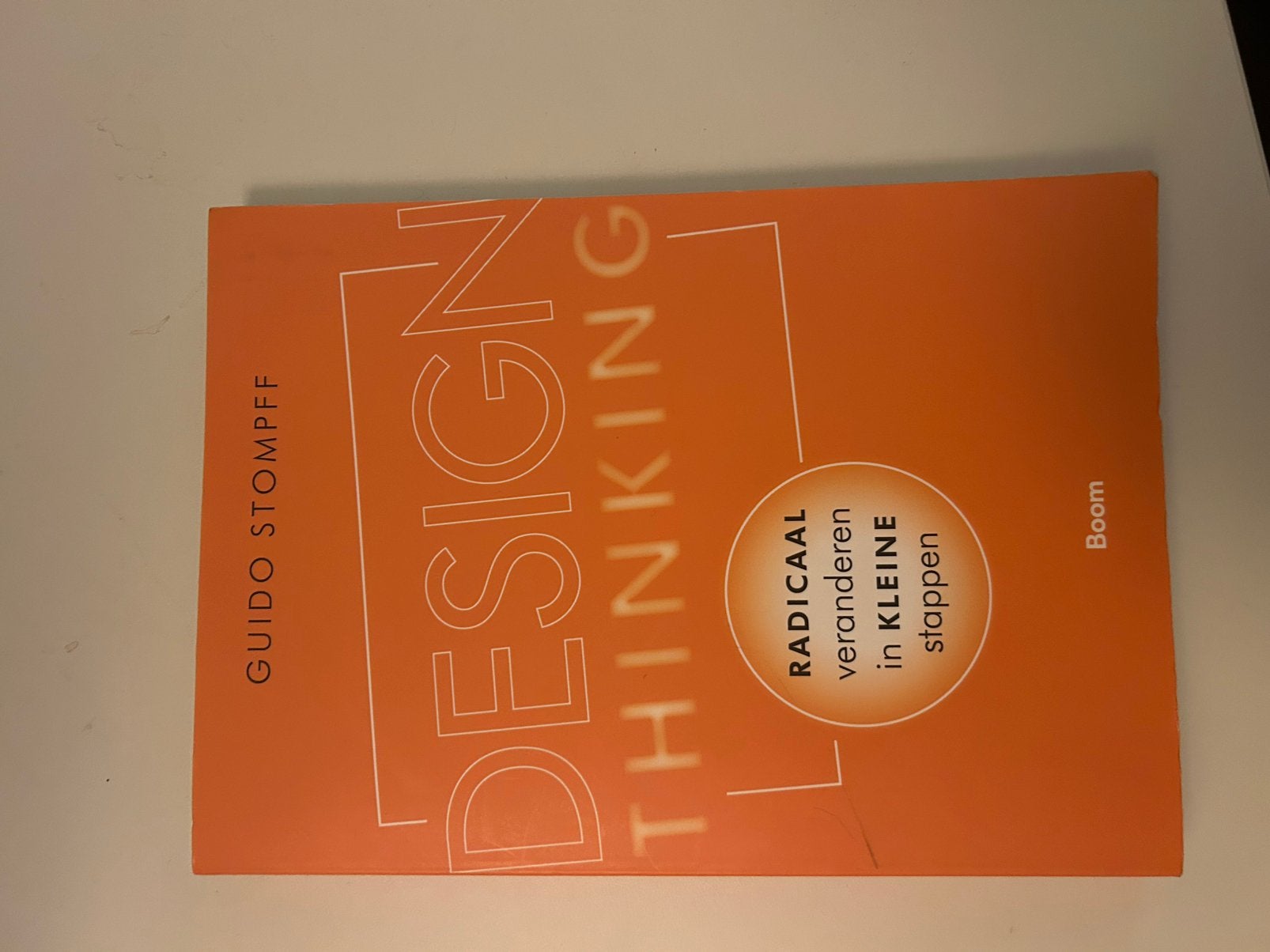 Design Thinking - Guido Stompff, Ophalen of Verzenden, Beta, Zo goed als nieuw, HBO