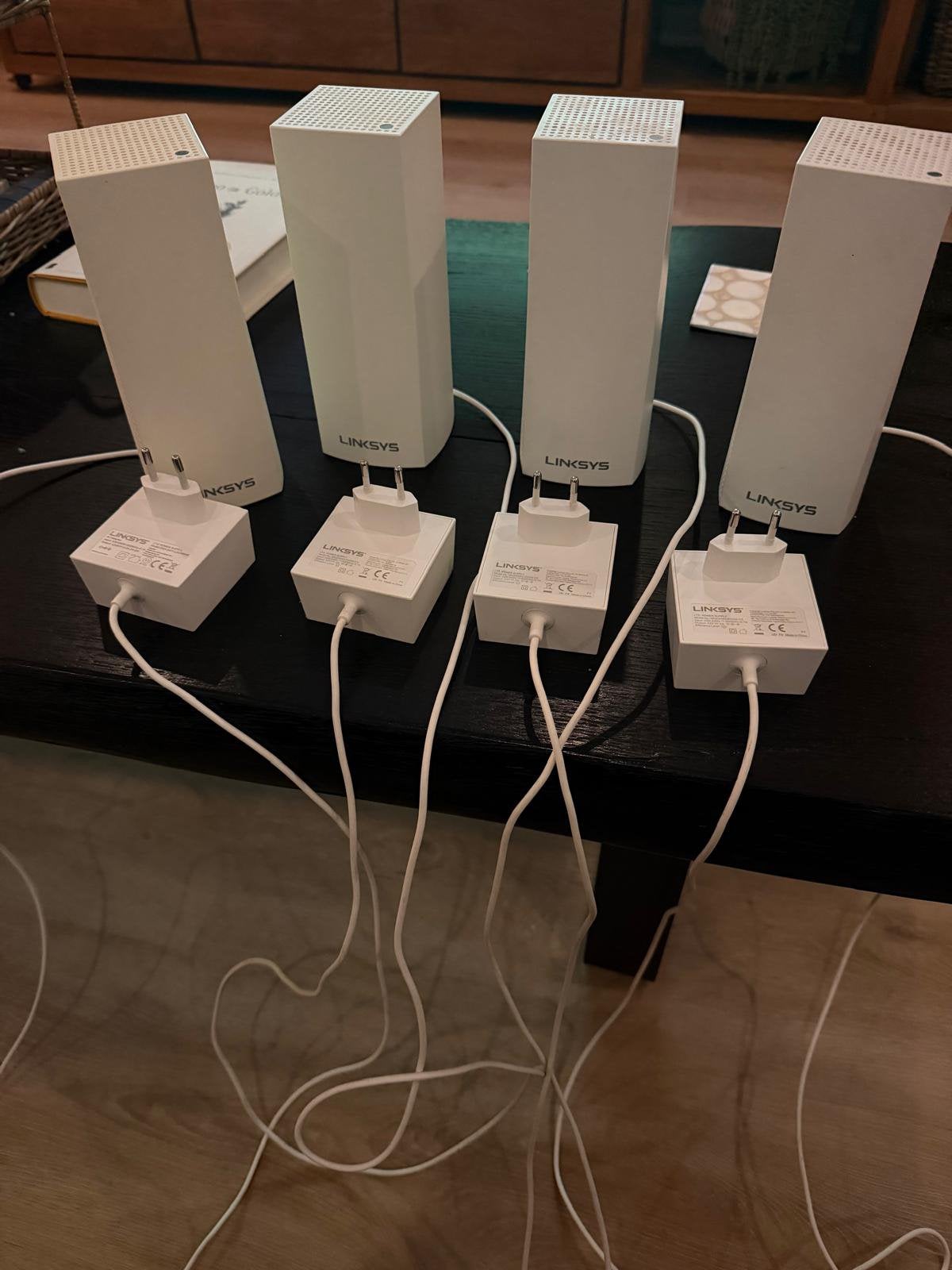 Linksys Velop Mesh Wifi,4 stuks, type WHW03, Computers en Software, Ophalen of Verzenden, Gebruikt