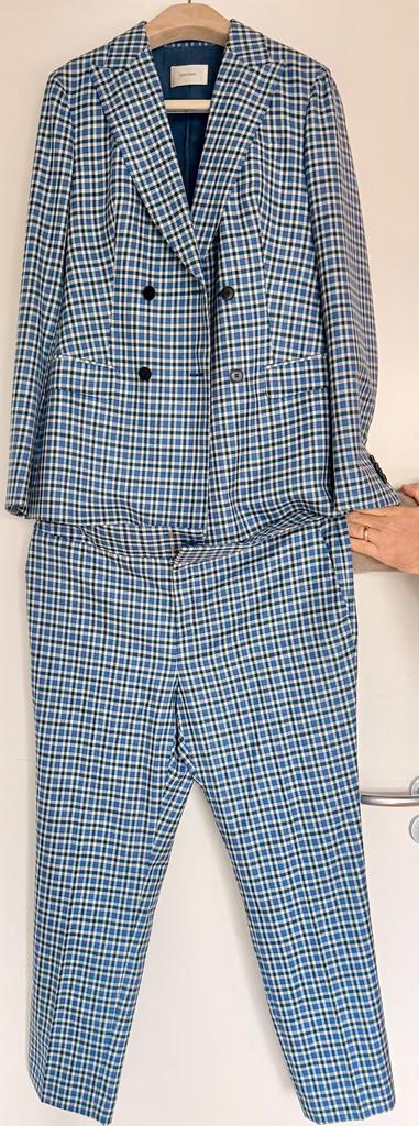 Suis Studio pak maat 44 (valt als 42) – luchtig voorjaarspak, Kleding | Dames, Ophalen of Verzenden, Zo goed als nieuw, Maat 42/44 (L)