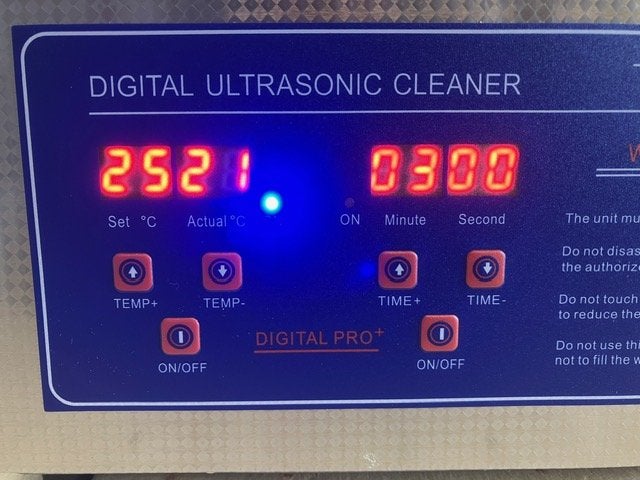 Ultrasoon reinigingsapparaat nieuw 3 liter 24x14x10 cm, Niet ingevuld, Niet ingevuld, Nieuw, Ophalen of Verzenden