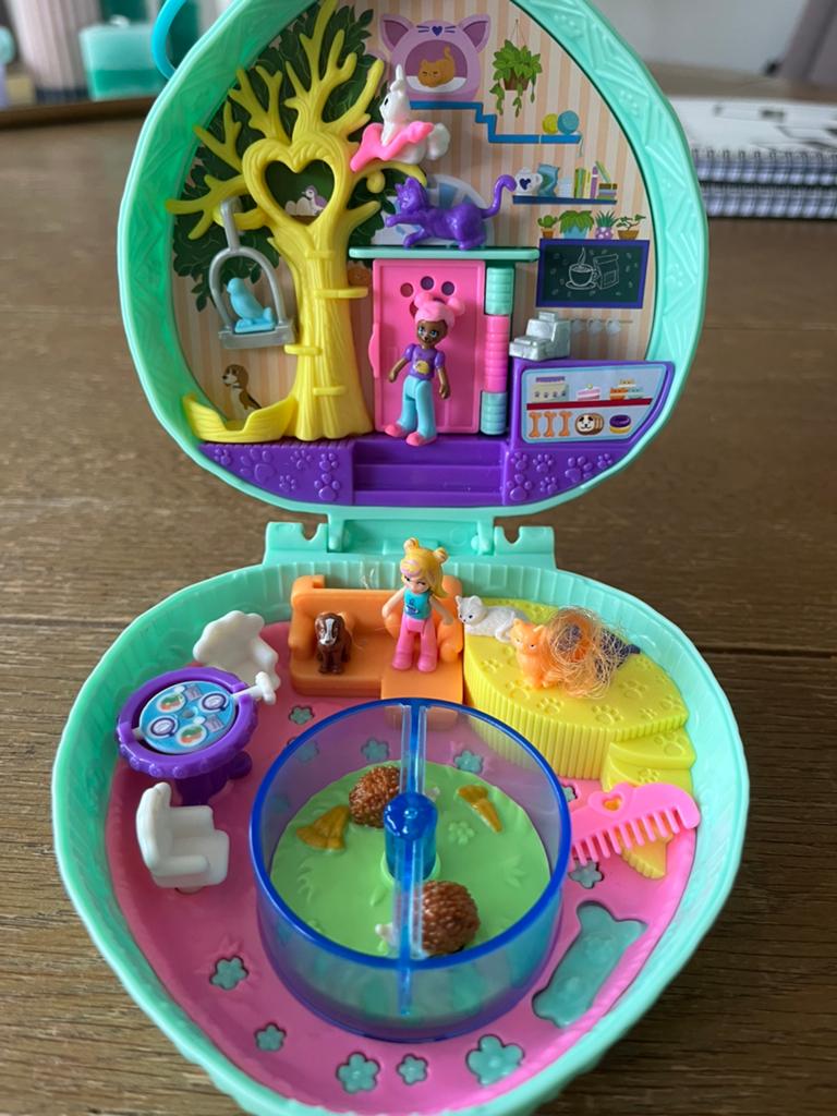 Polly pocket, Kinderen en Baby's, Speelgoed | Poppen, Ophalen of Verzenden, Zo goed als nieuw, Overige typen