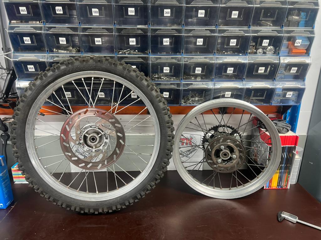 Derbi drd crossvelgen set 15mm asmaat, Ophalen, Gebruikt, Overige typen, Nvt