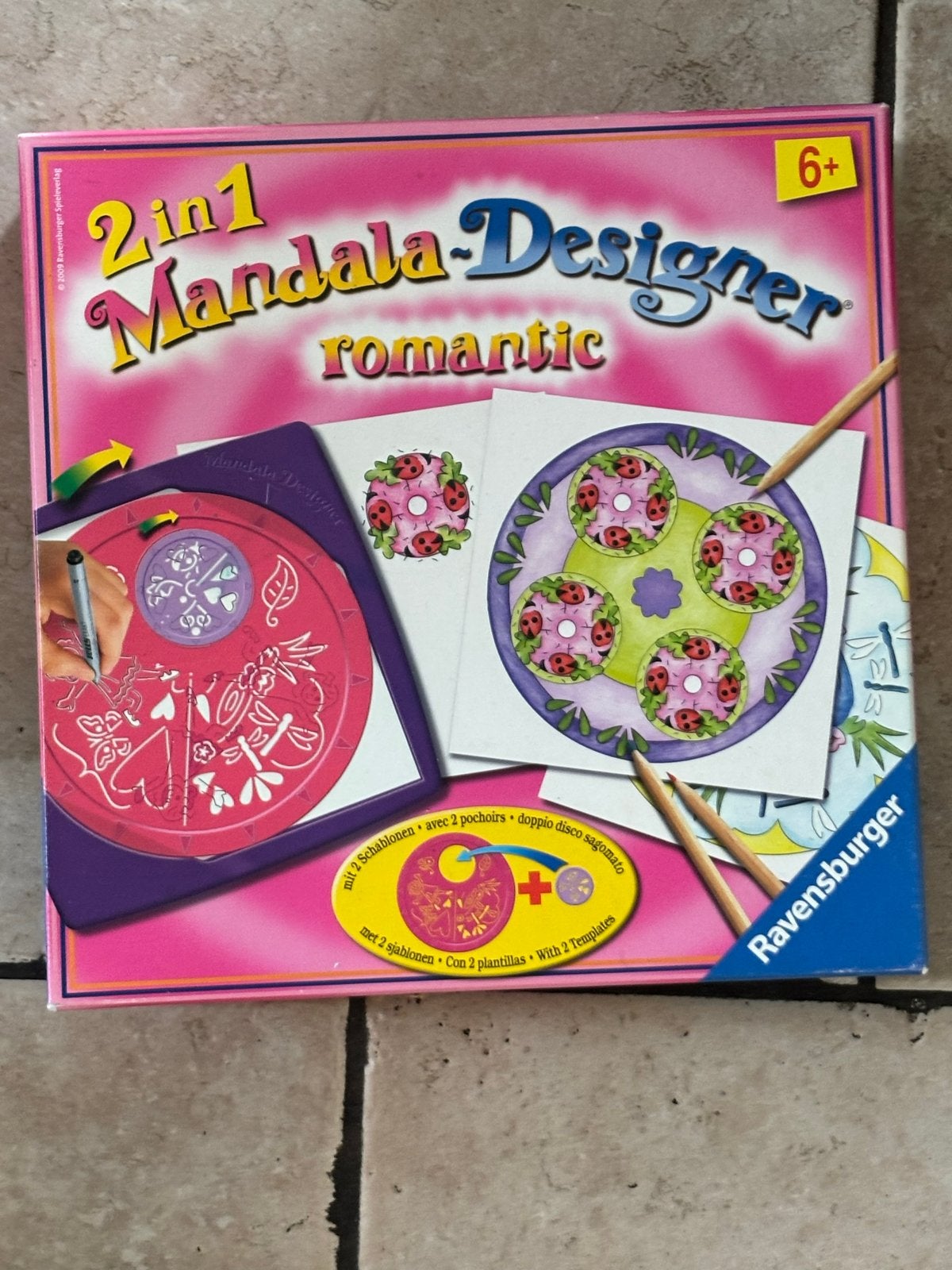 Ravensburger 2-in-1 Mandala-Designer Romantisch, Ophalen of Verzenden, Gebruikt, Knutselen